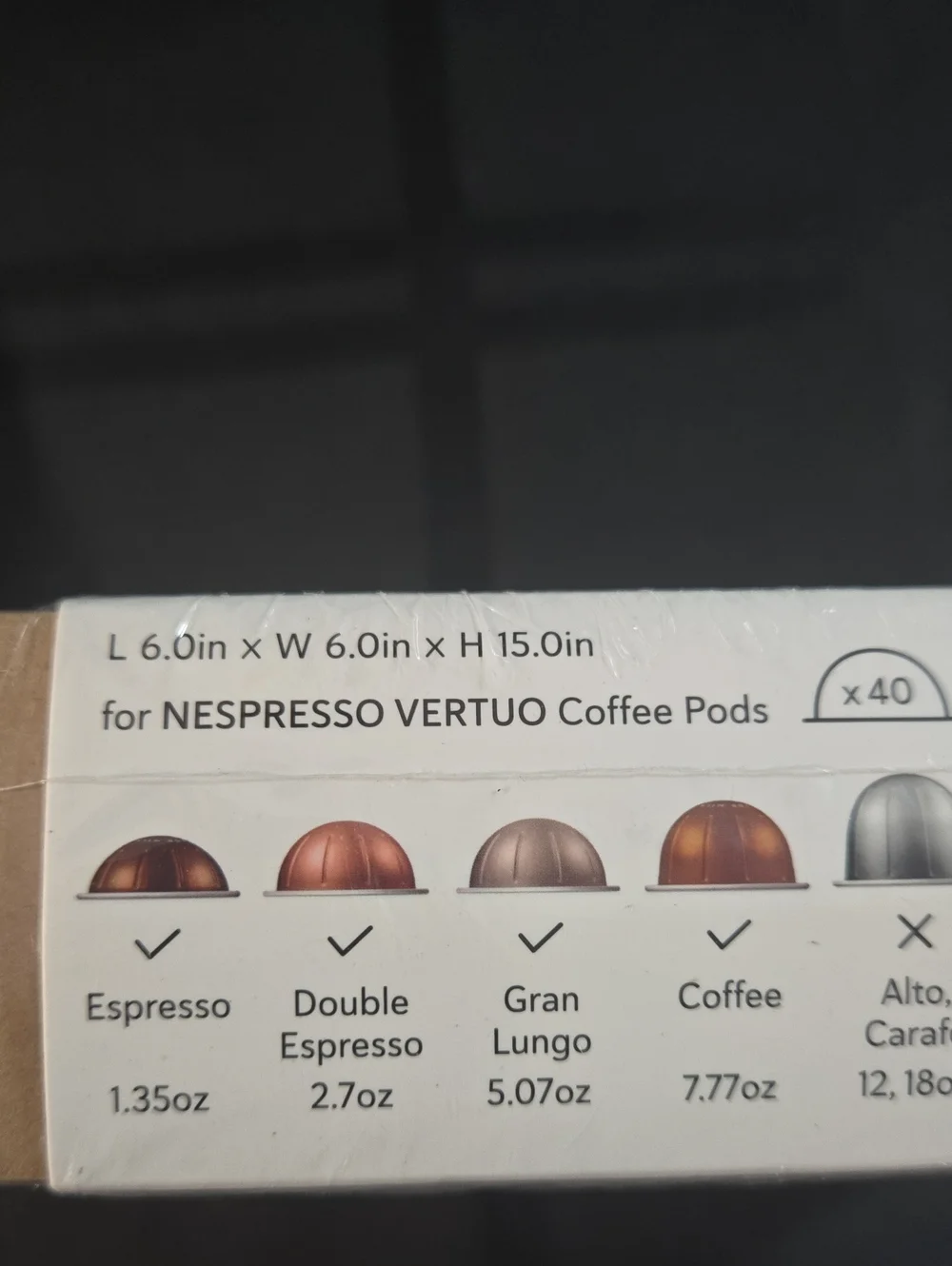 Multi-Color Coffee Capsule Tree Stand - Metal Pod Organizer (Black)